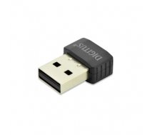 DIGITUS WLAN USB-Adapter 600Mbps Tiny Size  schwarz 11ac (DN-70565)