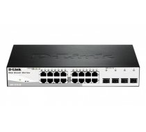D-Link DGS-1210-20 network switch Managed L2 1U Black (DGS-1210-20)