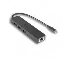 i-tec Advance USB-C Slim Passive HUB 3 Port + Gigabit Ethernet Adapter (C31GL3SLIM)