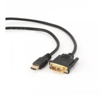 Kabelis Gembird HDMI - DVI 0.5m HD-Ready CC-HDMI-DVI-0.5M