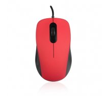 M10S SILENT CZERWONA PRZEWODOWA MYSZ OPTYCZNA M-MC-M10S-500