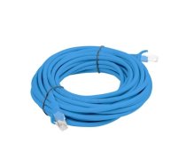 PATCHCORD KAT.5E 10M NIEBIESKI FLUKE PASSED LANBERG (PCU5-10CC-1000-B)