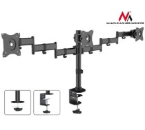 Uchwyt biurkowy na 3 monitory LCD podwójne ramiona MC-691 13"-27" 8kg (MC-691)