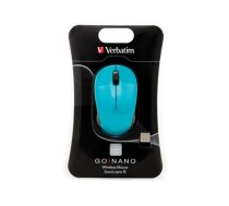 Verbatim Go Nano Wireless Mouse Caribbean Blue       49044 (49044)