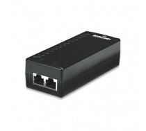 Intellinet Power over Ethernet (PoE) Injector, 1 Port, 48 V DC, IEEE 802.3af Compliant (Euro 2-pin plug) (524179)