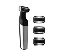 Philips 5000 series showerproof body groomer BG5020/15 long attachment for hard to reach areas,  skin friendly shaver 3 click-on combs (BG5020/15)