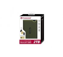 Transcend StoreJet 25M3S 2,5 2TB USB 3.1 Gen 1        TS2TSJ25M3S (TS2TSJ25M3S)