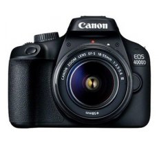 Canon EOS 4000D + EF-S 18-55mm III SLR Camera Kit 18 MP 5184 x 3456 pixels Black (3011C003)