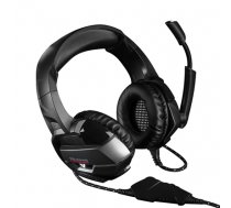 Modecom Volcano MC-859 Bow Gaming Headset with Microphone / 3.5mm / 2.2m Cable / Black (S-MC-859-BOW)