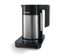 Bosch TWK7203 electric kettle 1.7 L 1850 W Black, Stainless steel (TWK7203)