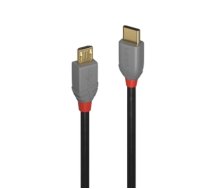 Lindy 1m USB 2.0  Type C to Micro-B Cable, Anthra Line (LIN36891)