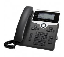 Cisco 7821 IP phone Black, Silver 2 lines (CP-7821-3PCC-K9=)