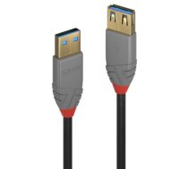 Lindy 0.5m USB 3.0 Type A Extension Cable, Anthra Line (LIN36760)