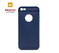 Mocco Trendy Fit Silicone Back Case for Apple iPhone X / XS Blue (MO-TREND-FIT-IPHX-BL)