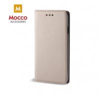 Mocco Smart Magnet Book Case For Nokia 6.1 Plus / Nokia X6 (2018) Gold (MC-MAG-NOK-X6-GO)