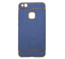 Mocco Exclusive Crown Back Case Silicone Case With Golden Elements for Apple iPhone X / XS Dark Blue (MC-CRWN-IPHX-BL)