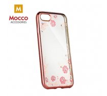 Mocco Electro Diamond Silicone Case for Xiaomi Pocophone F1 Rose - Transparent (MC-ELC-DIA-XIA-POCOF1-PI)