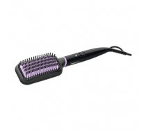 Philips Heated Straigthening Brush BHH880/00,ceramic coating,heated and nylon bristle design for best results,thermo sensor for EHD,2 temp. (BHH880/00)