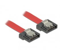 Delock Cable SATA FLEXI 6 Gbs 30 cm red metal (83834)
