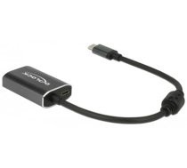 Delock Adapter USB Type-C™ male > HDMI female (DP Alt Mode) 4K 60 Hz with PD function (62988)
