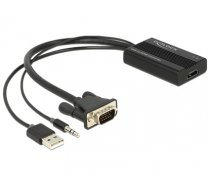 Delock VGA to HDMI Adapter with Audio (62597)
