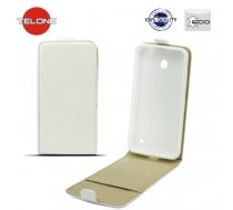 Telone Shine Pocket Slim Flip Case LG F70 D315 telefona maks vertikāli atverams Balts (Telone#9C515BE342B113A2C8365821BC15926CD4584B43)