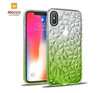 Mocco Trendy Diamonds Silicone Back Case for Apple iPhone XS Max Green (MC-TR-DIA-XSMAX-GRE)