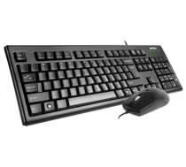 A4Tech 43775 Mouse & Keyboard KRS-8372 Black (51765#T-MLX28319)