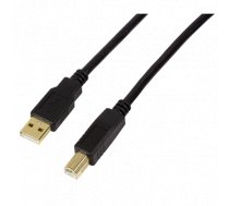 Aktywny repeater USB 2.0 AM/BM, 15m Czarny  (UA0265)