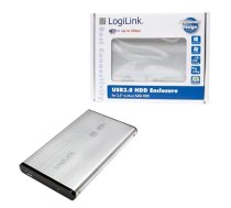 Obudowa do HDD 2,5' SATA, USB 3.0, srebrna  (UA0106A)