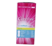 Hig.ieliktnīši Carefree fresh cotton 20gab (MAN#603575)