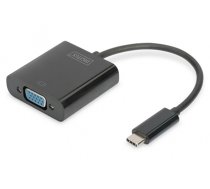 DIGITUS Adapter USB3.0/C -> VGA               19.5cm schwarz (DA-70853)