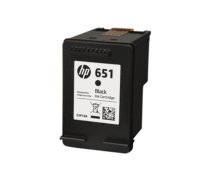 HP 651 Black Original Ink Advantage Cartridge (C2P10AE#BHK)