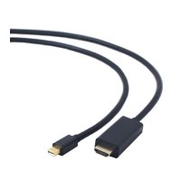 Gembird Mini DisplayPort Male - HDMI Male 1.8m Black 4K (CC-mDP-HDMI-6)