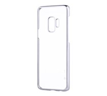 Devia Glitter Soft Silicone Back Case For Samsung G965 Galaxy S9 Plus Transparent - Silver (DEV-GLT-BC-G965-TRSI)