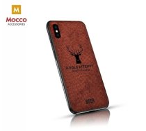 Mocco Deer Silicone Back Case for Apple iPhone XS Max Brown (EU Blister) (MO-DEER-XSMAX-BR)