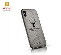 Mocco Deer Silicone Back Case for Apple iPhone XS Max Grey (EU Blister) (MO-DEER-XSMAX-GR)