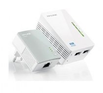 TP-Link TL-WPA4220 KIT PowerLine network adapter 300 Mbit/s Ethernet LAN Wi-Fi White 1 pc(s) (TL-WPA4220KIT)