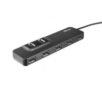 USB Centrmezgls Trust Oila 7 port USB 2.0 Hub (20576)