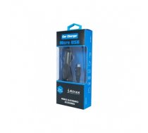 ATX Platinum Premium Car charger 12 / 24V / 1A + micro USB cable Black (Blue Blister) (ATX-C-CH1A-BBK)