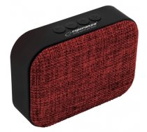 Esperanza EP129R USB/MICROSD MP3 BLUETOOTH + FM WIRELESS MINI SPEAKER (MAN#EP129R)