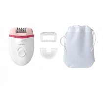 Philips Satinelle Essential Corded compact epilator BRE255/00 With opti-light for legs + 3 accessories (BRE255/00)