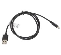 LANBERG USB CABLE 2.0 TYPE-C(M)-AM 1M, BLACK (E327F391DEF8A44DC13341A5AE2D3ED057C36A0E)