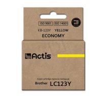 Actis KB-123Y ink (replacement for Brother LC123Y/LC121Y; Standard; 10 ml; yellow) (00D820BDACF0361BDA964C905B997A4C8CD09804)