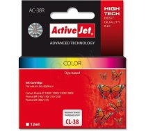 Activejet AC-38R Ink cartridge (replacement for Canon CL-38; Premium; 12 ml; color) (8E02825F573B6DA16808DBF4028173DC2CE3113D)