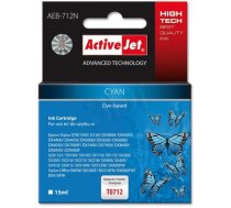 Activejet AEB-712N Ink cartridge (replacement for Epson T0712, T0892, T1002; Supreme; 15 ml; cyan) (8328CBFA121FAD073C4A49BFDE0E673475CD2874)