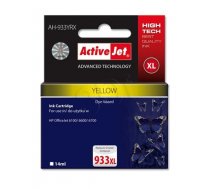 Activejet AH-933YRX ink (replacement for HP 933XL CN056AE; Premium; 13 ml; yellow) (84D9A7C74EC1ABE57DBB5180FDFBC792FEF4C06C)