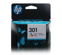 HP 301 Tri-color Original Ink Cartridge (B1C314A484AF2B9B003E0D2DE73AD9D6A2850868)