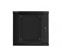 Lanberg wall-mounted installation rack cabinet 19'' 9U 600x600mm black (glass door) (A0AB33977C8C5077DCE8340775827FBA3EB41BD9)