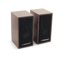 Esperanza 2.0 FOLK speaker set 2.0 channels 6 W Wood (6C0F0179E6F24C994780EBF705183E08F07430AA)